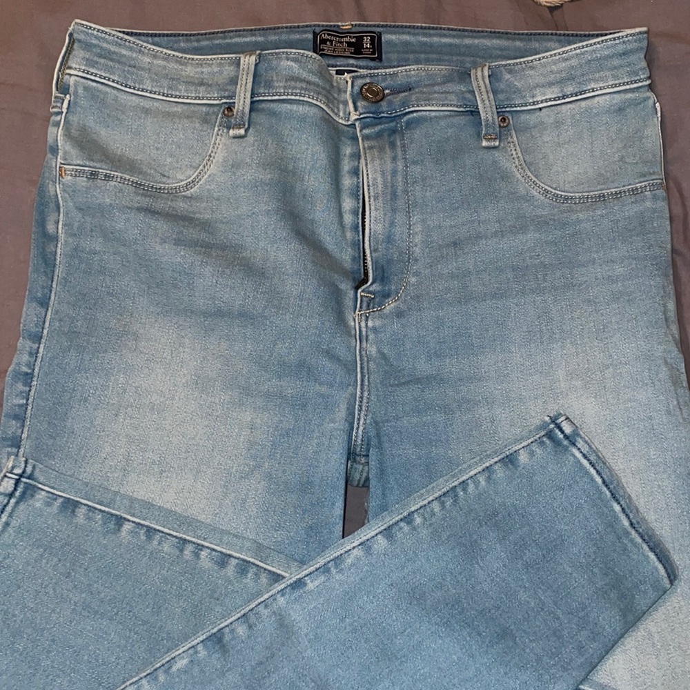 Light wash denim